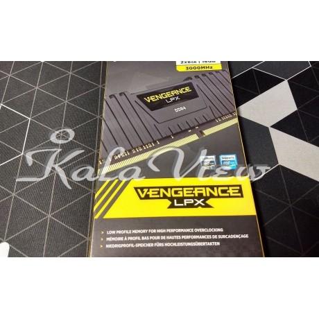 رم کامپیوتر Corsair Vengeance Lpx DDR4( PC4 ) 3000 ( 24000 ) 16GB CL15 Dual Channel 