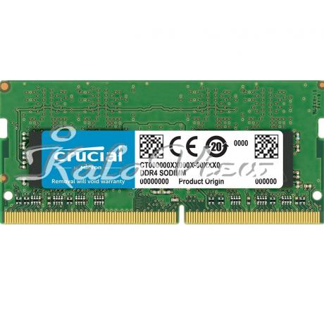 رم کامپیوتر کروشیال DDR4 2400Mhz Cl17 Single Channel 16Gb