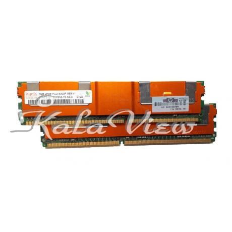 رم کامپیوتر DDR2 HP667 MHZ PC2 5300 2 GB