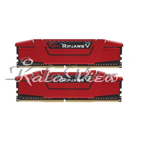 رم کامپیوتر Gskill Ripjaws V DDR4( PC4 ) 2400( 19200 ) 16GB Dual Channel 