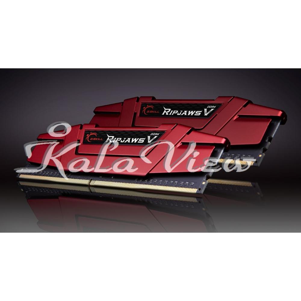 رم کامپیوتر Geil Ripjaws V DDR4( PC4 ) 3000 ( 24000 ) 16GB CL15 Dual Channel 