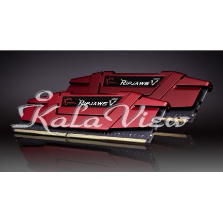 رم کامپیوتر Geil Ripjaws V DDR4( PC4 ) 3000 ( 24000 ) 16GB CL15 Dual Channel 