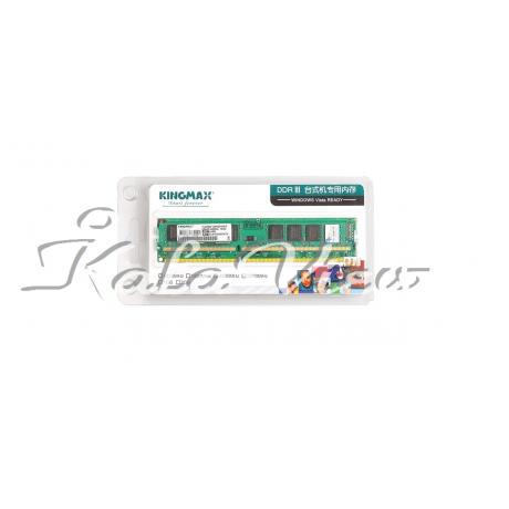 رم کامپیوترKingmax FL GF65F C8KJB CEEU DDR3( PC3 ) 1600( 12800 ) 4GB Single Channel 