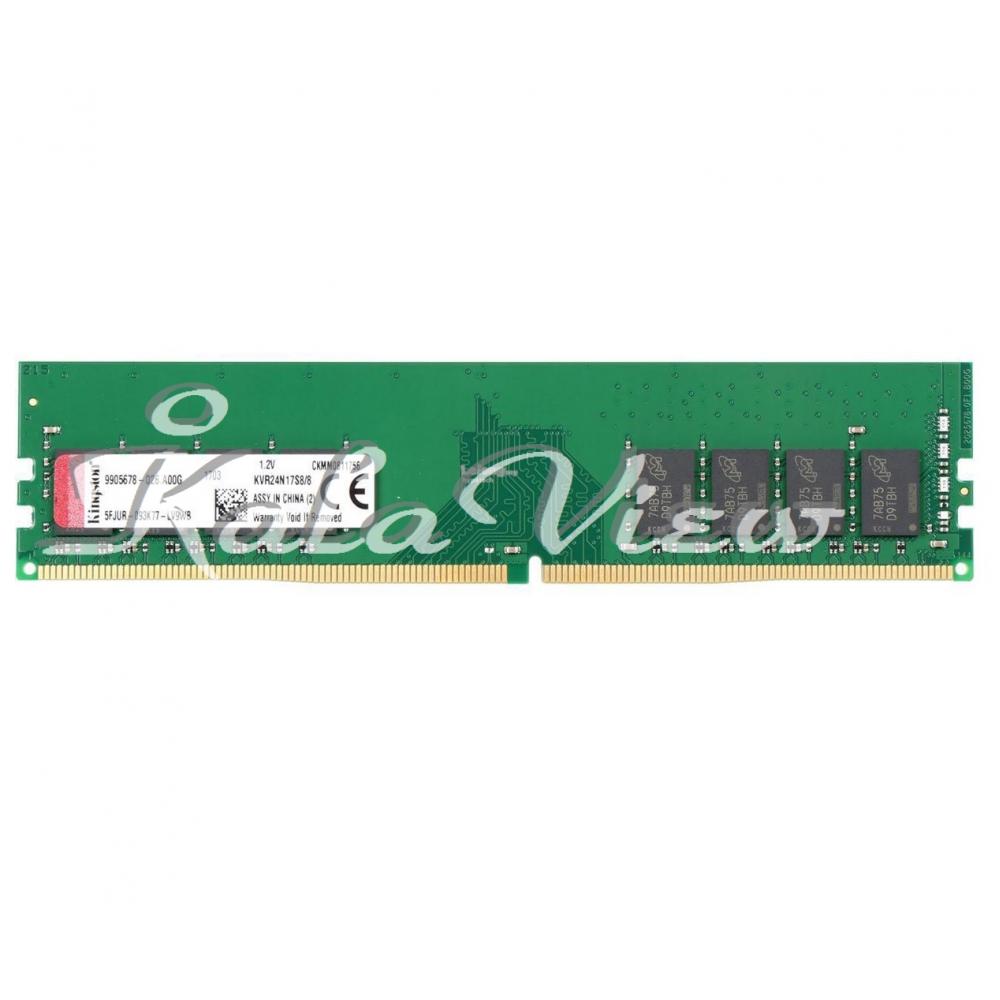 رم کامپیوتر کینگستون DDR4 2400MHz Single Channel Desktop RAM  4GB