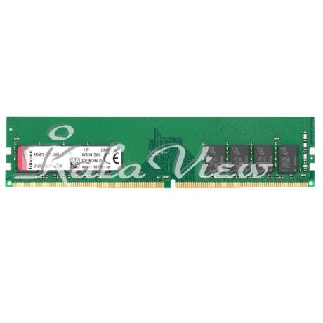 رم کامپیوتر کینگستون DDR4 2400MHz Single Channel Desktop RAM  4GB