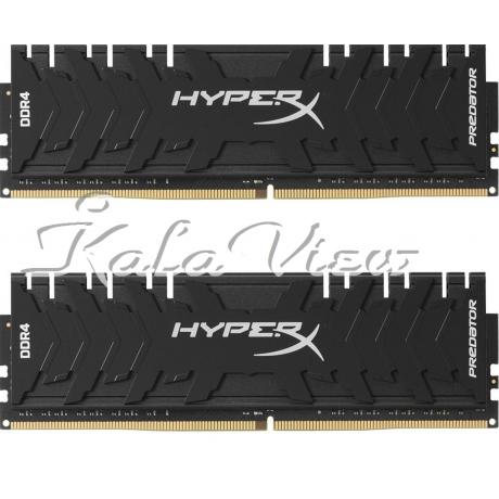 رم کامپیوتر Kingston HyperX Predator DDR4( PC4 ) 3000( 24000 ) 16GB CL15 Dual Channel