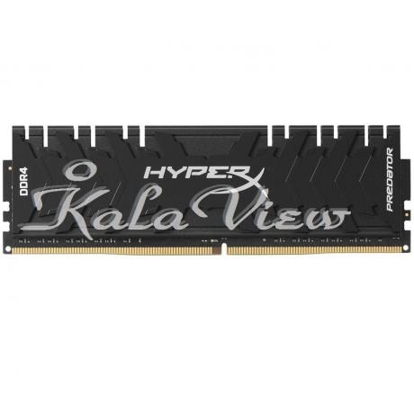 رم کامپیوتر کینگستون HyperX Predator DDR4 3000MHz CL15 Single Channel RAM  8GB