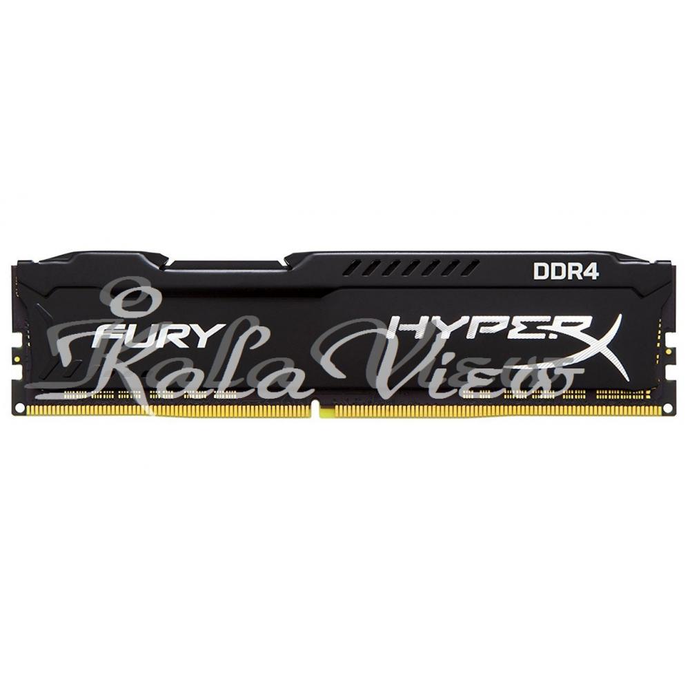 رم کامپیوتر Kingston HyperX Fury Black DDR4( PC4 ) 3200( 25600 ) 16GB CL18  Single Channel 