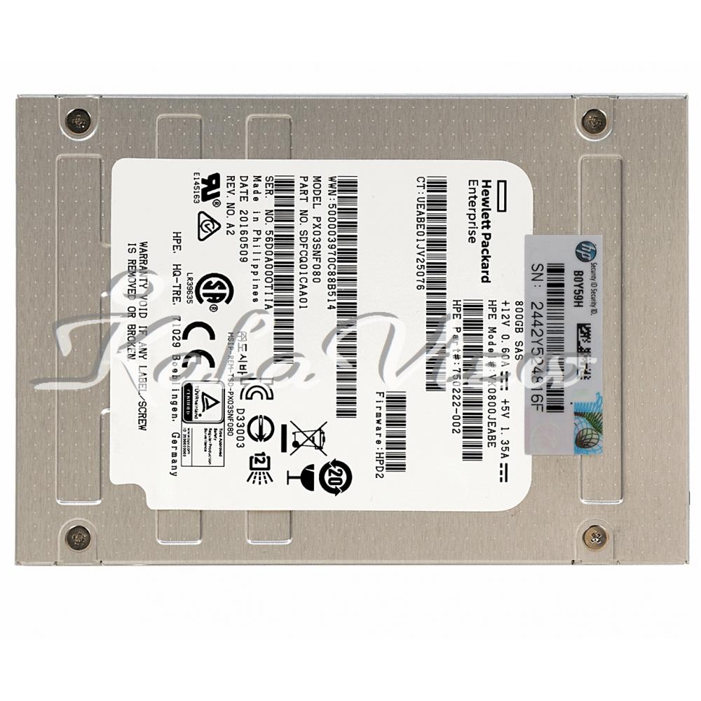 Hpe Internal Ssd Sas Drive 800 Gb 12G 762261 B21