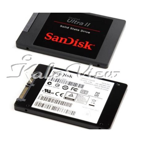 هارد اس اس دی کامپیوتر سن دیسک Ultra II SSD Drive  240GB