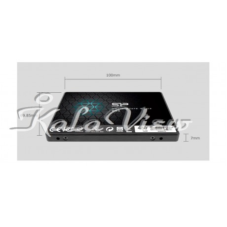 هارد اس اس دی کامپیوتر سیلیکون Power Slim S55 SATA3 0 Internal SSD  120GB