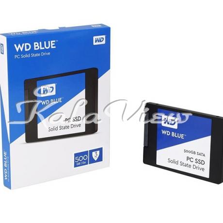 هارد اس اس دی کامپیوتر وسترن Digital BLUE WDS500G1B0A SSD Drive  500GB