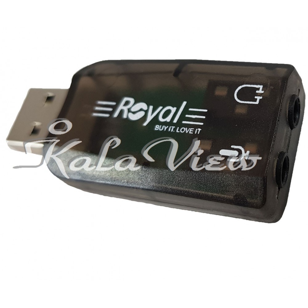 کارت صدا کامپیوتر Sound Card Usb Royal