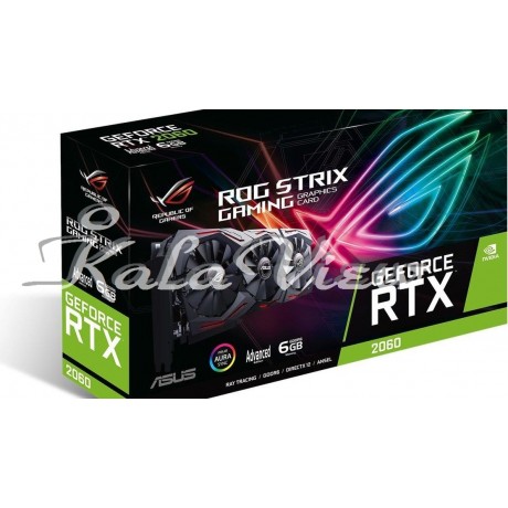 کارت گرافیک ایسوس مدل Rog Strix Rtx2060 A6g Gaming