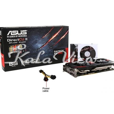 کارت گرافیک کامپیوتر ایسوس R9390 DC2 8GD5
