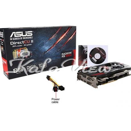 کارت گرافیک کامپیوتر ایسوس R9390X DC2 8GD5