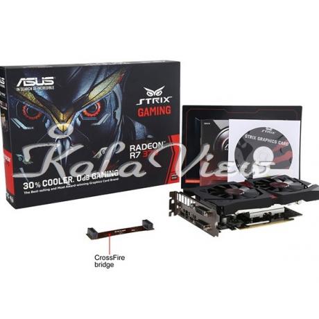 کارت گرافیک کامپیوتر ایسوس STRIX R7370 DC2OC 4GD5 GAMING