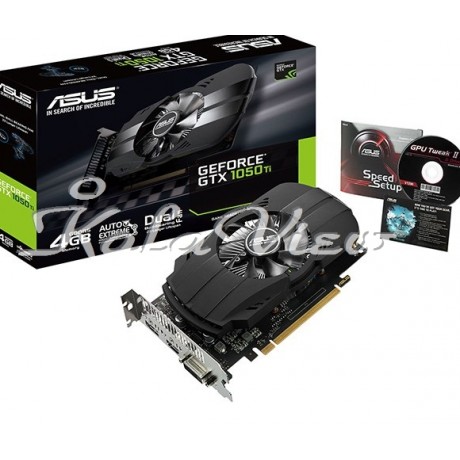 کارت گرافیک کامپیوتر ایسوس PH GTX1050TI 4G