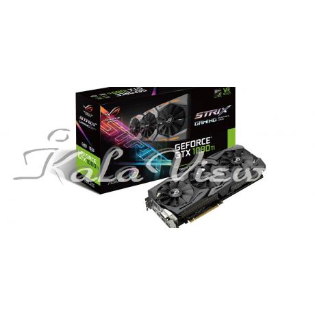 کارت گرافیک کامپیوتر ایسوس ROG STRIX GTX1080TI 11G GAMING