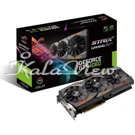 کارت گرافیک کامپیوتر ایسوس STRIX GTX1060 O6G GAMING
