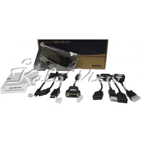 کارت گرافیک کامپیوتر Matrox M9148 LP PCIe x16 Graphic Card