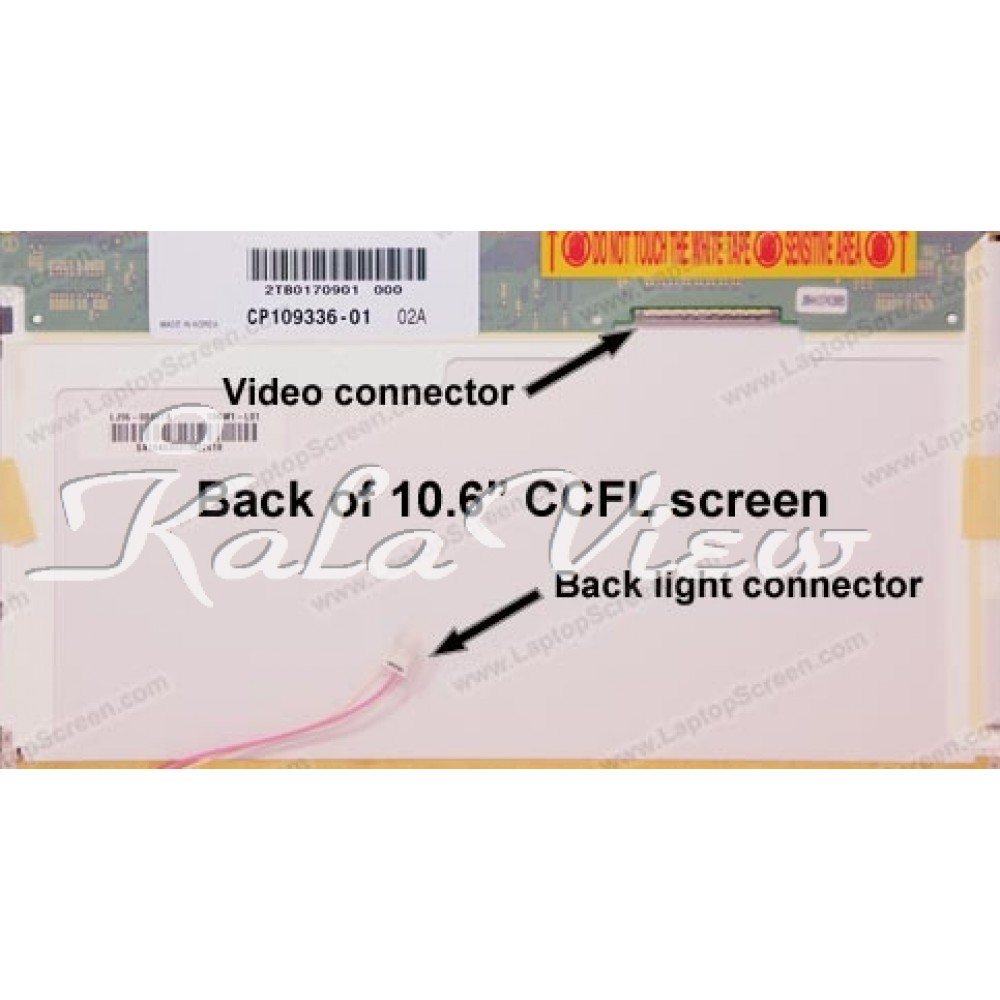 صفحه نمایش LCD 10.6 inch Normal (1280x768) Matte
