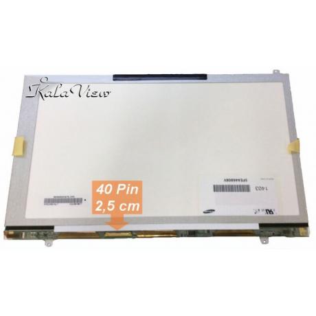 صفحه نمایش لپ تاپ LED 13.3 inch Slim Top and Bottom Brackets 40 pin (1366 * 768) Matte