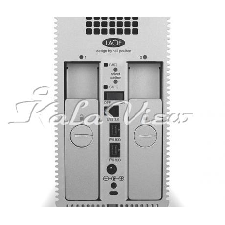 هارد اکسترنال لوازم جانبی Lacie 2big Quadra 8TB
