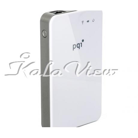 هارد اکسترنال لوازم جانبی Pqi A300 Air Bank Portable Wi Fi Hard Drive 500GB