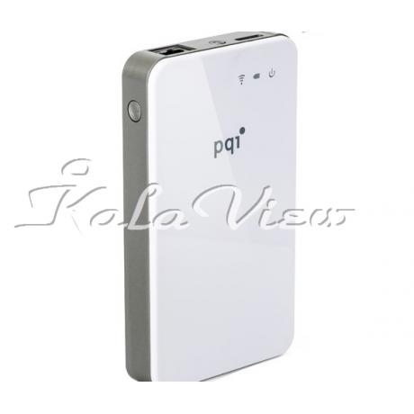 هارد اکسترنال لوازم جانبی Pqi A300 Air Bank Portable Wi Fi Hard Drive 500GB