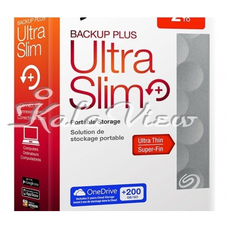 هارد اکسترنال لوازم جانبی سیگیت Backup Plus Ultra Slim 2TB