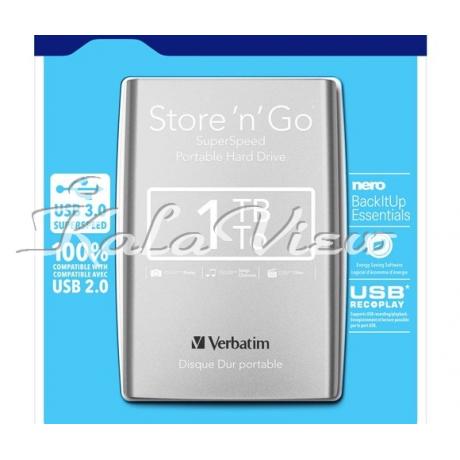 هارد اکسترنال لوازم جانبی Verbatim Store N Go 1TB 05317 Hard Drive