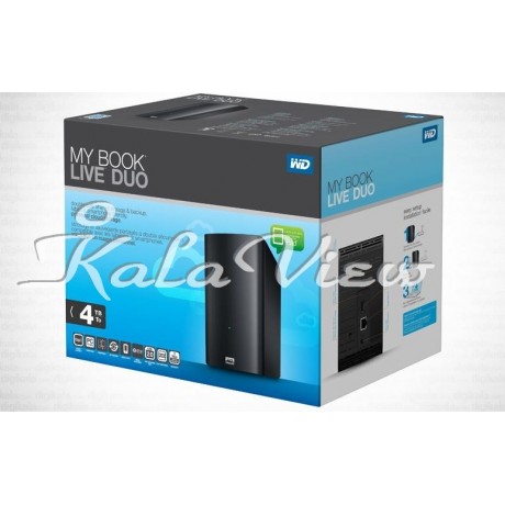 هارد اکسترنال لوازم جانبی وسترن My Book Live Duo Hard Drive 6TB
