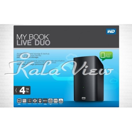 هارد اکسترنال لوازم جانبی وسترن My Book Live Duo Hard Drive 6TB