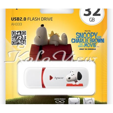 فلش مموری لوازم جانبی Apacer AH333 Snoopy Edition  32GB