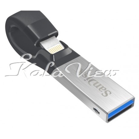 فلش مموری لوازم جانبی سن دیسک iXPAND Lightning and USB3 0  32GB