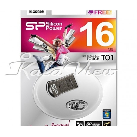 فلش مموری لوازم جانبی سیلیکون Power Touch T01  16GB