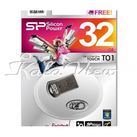 فلش مموری لوازم جانبی سیلیکون Power Touch T01  32GB