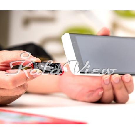 فلش مموری لوازم جانبی ترنسند JetFlash 340 OTG  16GB
