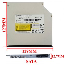 درایو لپ تاپ دی وی دی رایتر H.L Sata Slim 12.7mm ریفر-شش ماه گارانتی
