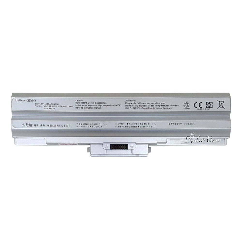 باطری Bps13 6cell Silver