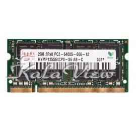 رم لپ تاپ Hynix DDR2( PC2 ) 800( 6400 ) 2Gb