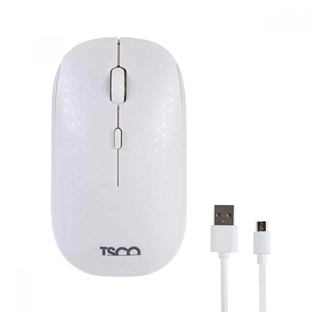 ماوس بی سیم تسکو مدل TM700 سفید