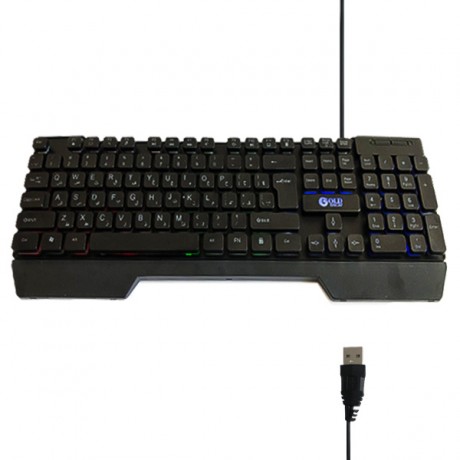کیبوردگیمینگ بک لایت اسکار گلد مدل KB-7275