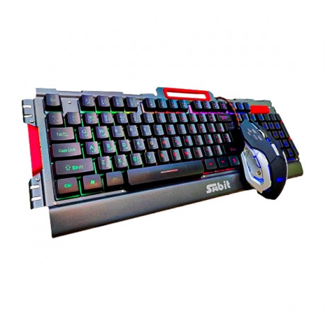 کیبورد و ماوس مخصوص بازی فلزی سابیت مدل GMK-5010