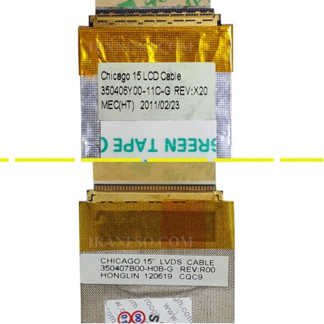 فلت تصویر لپ تاپ اچ پی Compaq CQ57_350406Y00-11C-G_350407B00-H0B-G LED