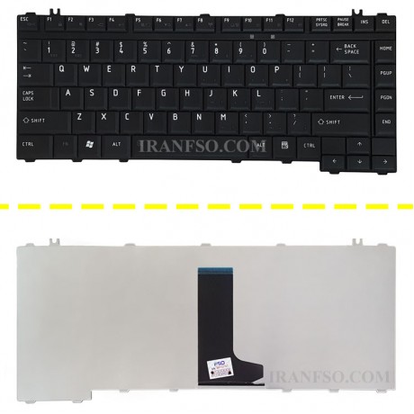 کیبورد لپ تاپ دل Xps m1720