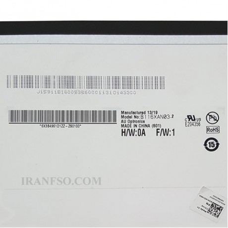 ال ای دی لپ تاپ AUO B116XAN03.2 11.6 نازک مات 30 پین برای ایسر V5-122 بدون جا پیچ