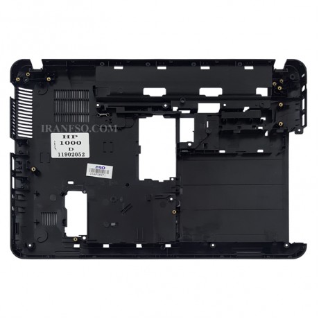 قاب کف لپ تاپ اچ پی Compaq 1000 مشکی بدون پلاستیک کف