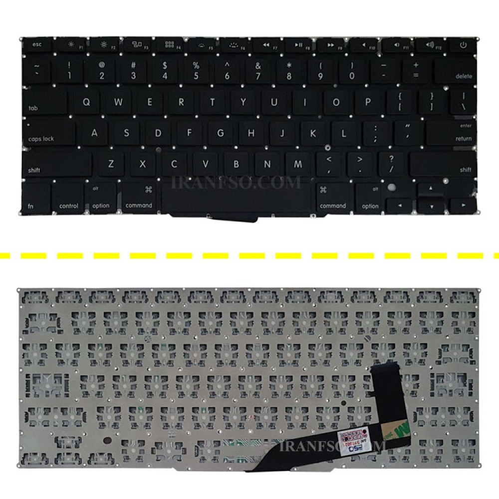 کیبورد لپ تاپ اپل Macbook pro 15 retina a1398 md293